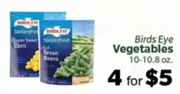 Living Fresh Market Birds Eye Vegetables offer