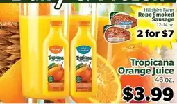 Living Fresh Market Tropicana Orange Juice offer