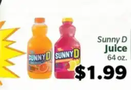 Living Fresh Market Sunny D Juice offer