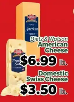 Living Fresh Market Dietz & Watson American Cheese offer