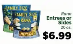 Living Fresh Market Rana Entrees or Sides offer