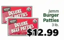 Living Fresh Market Jemm Burger Patties offer