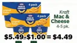 Living Fresh Market Kraft Mac & Cheese offer