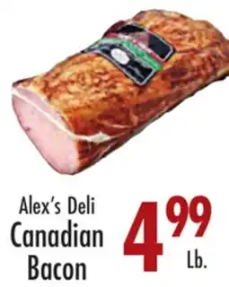 Garden Fresh Market Alex's Deli Canadian Bacon offer
