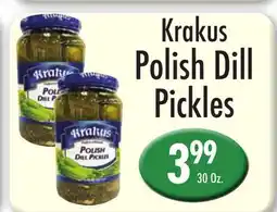 Garden Fresh Market Krakus Polish Dill Pickles offer
