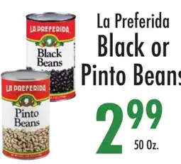 Garden Fresh Market La Preferida Black or Pinto Beans offer