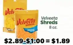 Living Fresh Market Velveeta Shreds offer