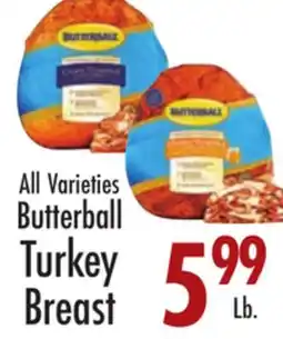 Garden Fresh Market All Varieties Butterball Turkey Breast offer