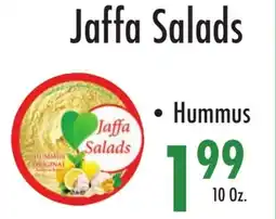 Garden Fresh Market Jaffa Salads Hummus offer