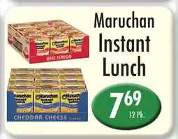 Garden Fresh Market Maruchan Instant Lunch offer