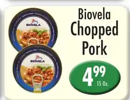 Garden Fresh Market Biovela Chopped Pork offer
