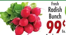 Garden Fresh Market Fresh Radish Bunch offer