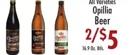Garden Fresh Market All Varieties Opillia Beer offer