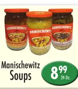 Garden Fresh Market Manischewitz Soups offer