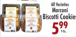 Garden Fresh Market Marconi Biscotti Cookies offer