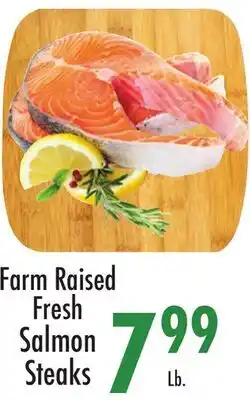 Garden Fresh Market Farm Raised Fresh Salmon Steaks offer