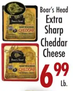 Garden Fresh Market Boar's Head Extra Sharp Cheddar Cheese offer
