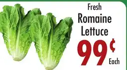 Garden Fresh Market Fresh Romaine Lettuce offer