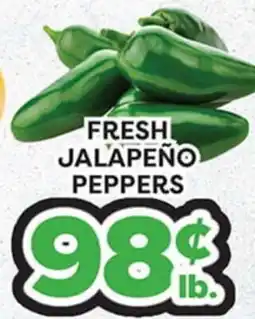Torres Supermercado FRESH JALAPEÑO PEPPERS offer