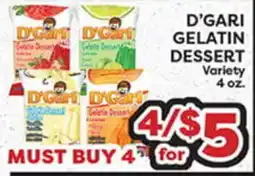 Torres Supermercado D'GARI GELATIN DESSERT offer