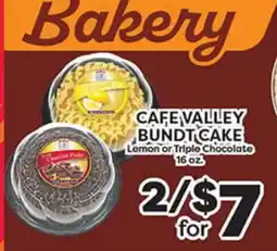 Torres Supermercado CAFE VALLEY BUNDT CAKE offer