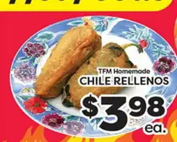 Torres Supermercado TFM Homemade CHILE RELLENOS offer