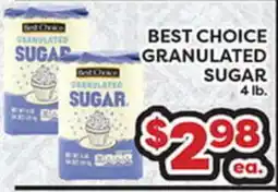 Torres Supermercado BEST CHOICE GRANULATED SUGAR offer