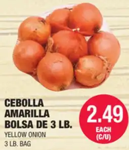 Carnicerias Jimenez CEBOLLA AMARILLA BOLSAS DE 3 LB offer