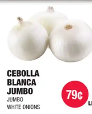 Carnicerias Jimenez CEBOLLA BLANCA JUMBO offer