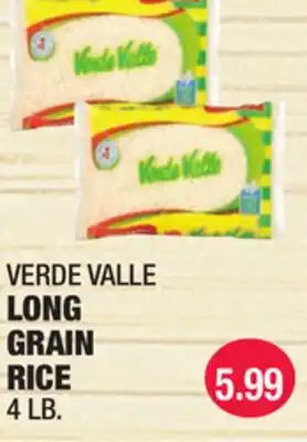 Carnicerias Jimenez VERDE VALLE LONG GRAIN RICE offer
