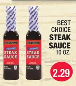 Carnicerias Jimenez BEST CHOICE STEAK SAUCE offer