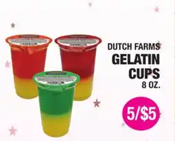 Carnicerias Jimenez DUTCH FARMS GELATIN CUPS offer