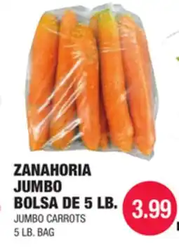Carnicerias Jimenez JUMBO CARROTS offer