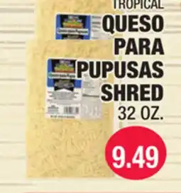Carnicerias Jimenez TROPICAL QUESO PARA PUPUSAS SHRED offer