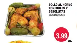 Carnicerias Jimenez POLLO AL HORNO CON CHILES Y CEBOLLITAS offer