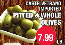 Carnicerias Jimenez CASTELVETRANO IMPORTED PITTED & WHOLE OLIVES offer