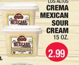 Carnicerias Jimenez LOS ALTOS CREMA MEXICANA offer