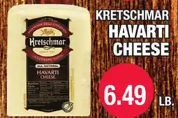 Carnicerias Jimenez KRETSCHMAR HAVARTI CHEESE offer