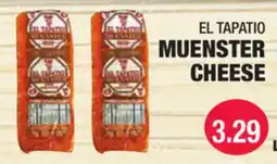 Carnicerias Jimenez EL TAPATIO Muenster Cheese offer