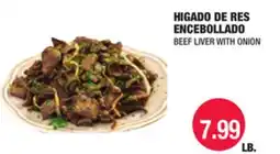 Carnicerias Jimenez HIGADO DE RES ENCEBOLLADO offer