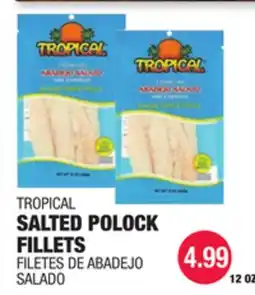 Carnicerias Jimenez TROPICAL SALTED POLLOCK FILLETS offer