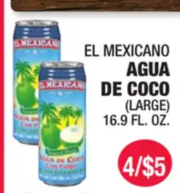 Carnicerias Jimenez EL MEXICANO AGUA DE COCO (LARGE) offer
