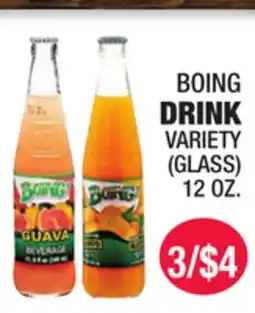 Carnicerias Jimenez BOING DRINK VARIETY (GLASS) offer
