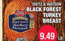 Carnicerias Jimenez DIETZ & WATSON BLACK FOREST TURKEY BREAST offer