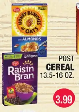 Carnicerias Jimenez POST CEREAL offer