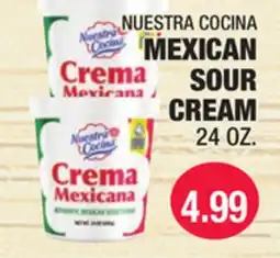 Carnicerias Jimenez MEXICAN SOUR CREAM offer