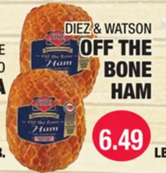 Carnicerias Jimenez OFF THE BONE HAM offer