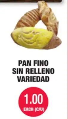 Carnicerias Jimenez PAN FINO SIN RELLENO VARIEDAD offer