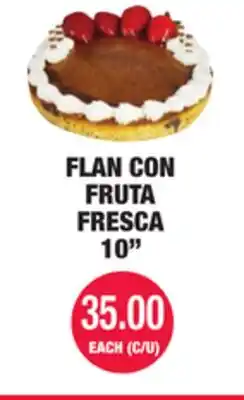 Carnicerias Jimenez FLAN CON FRUTA FRESCA 10 offer