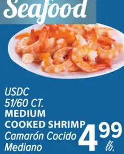 Cermak Fresh Market USDC 51/60 CT. MEDIUM COOKED SHRIMP offer